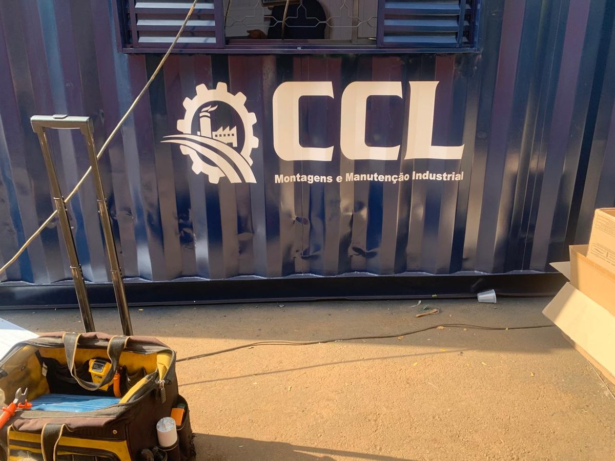 Sinalização industrial — CCL Montagens
